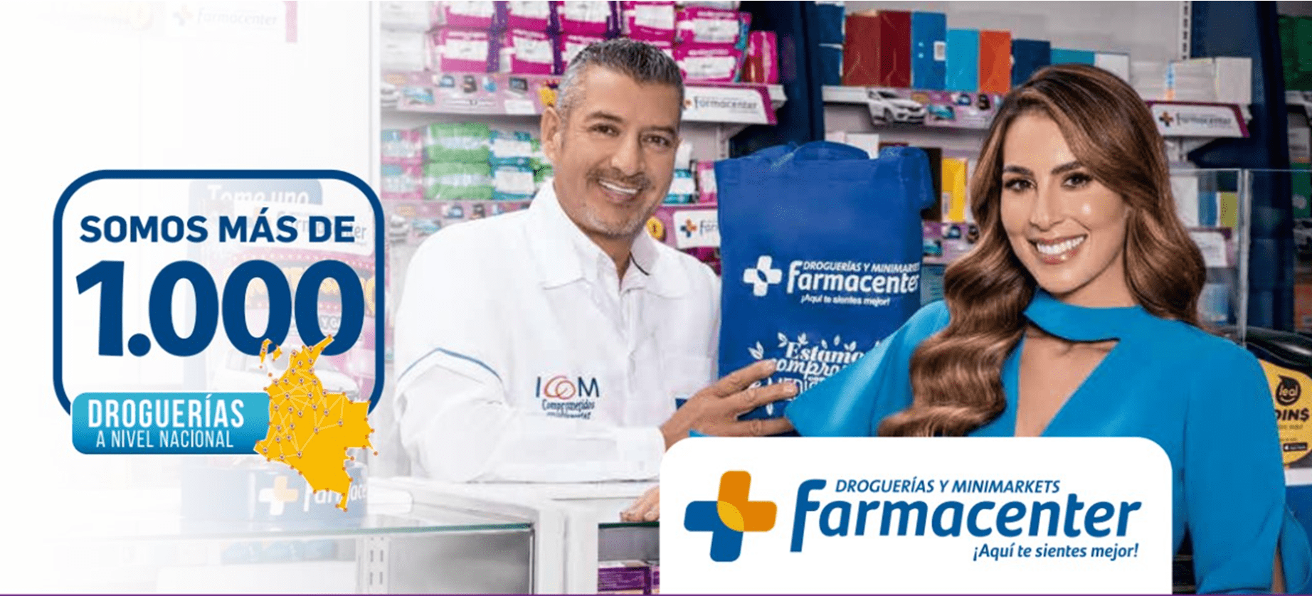 Imagen de Farmacenter en Colombia, Aniversario 2020